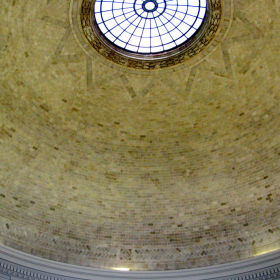 inside the dome