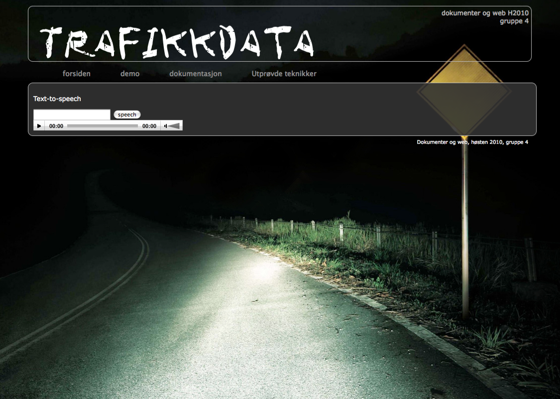 trafikkdata
