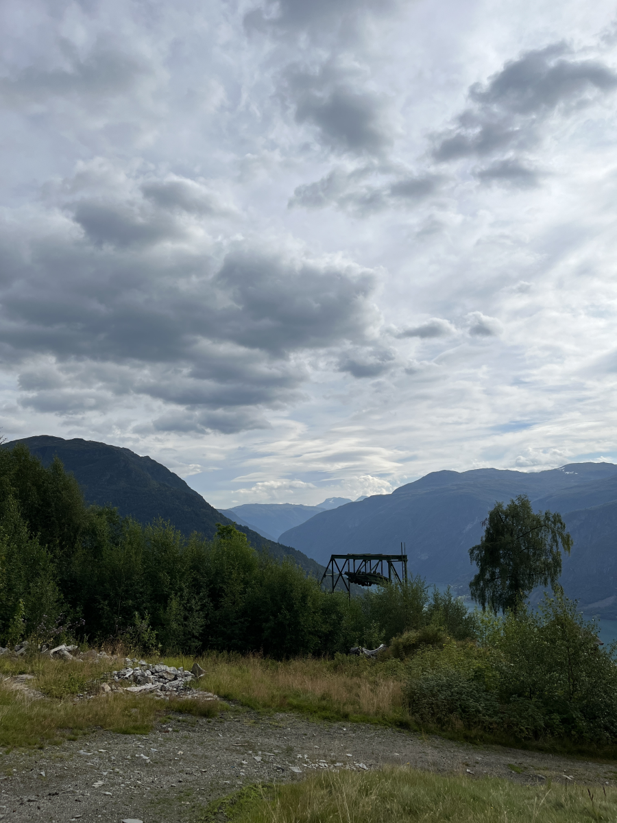 top of the cable car, Harastølen