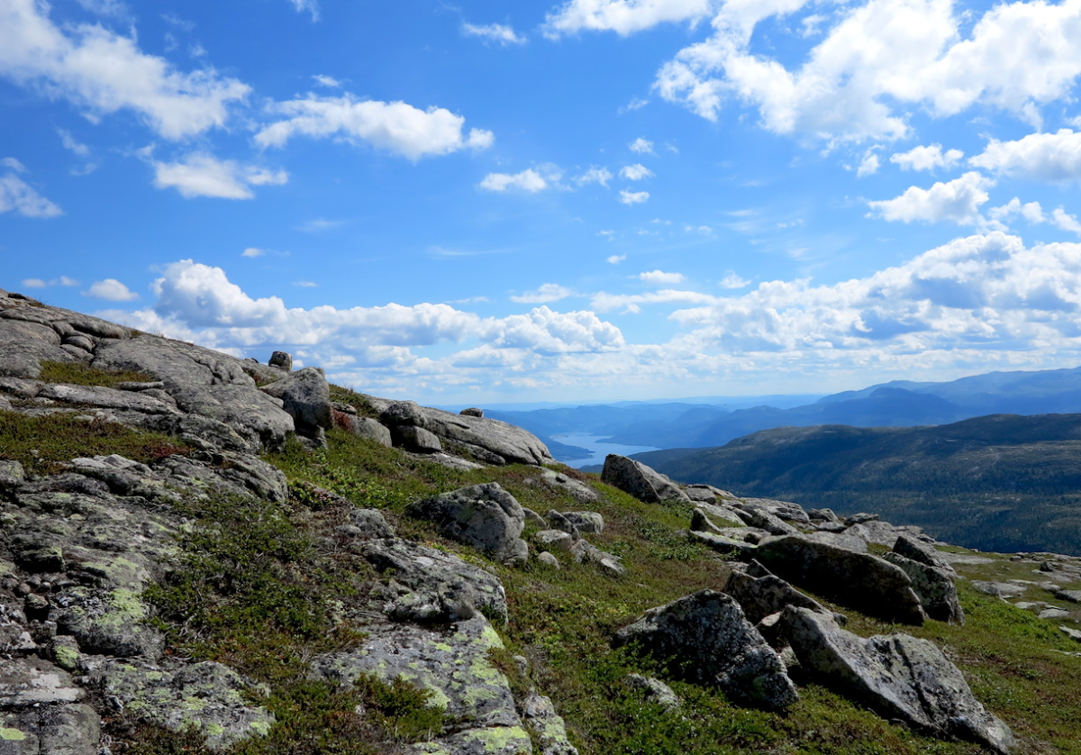 looking southeast