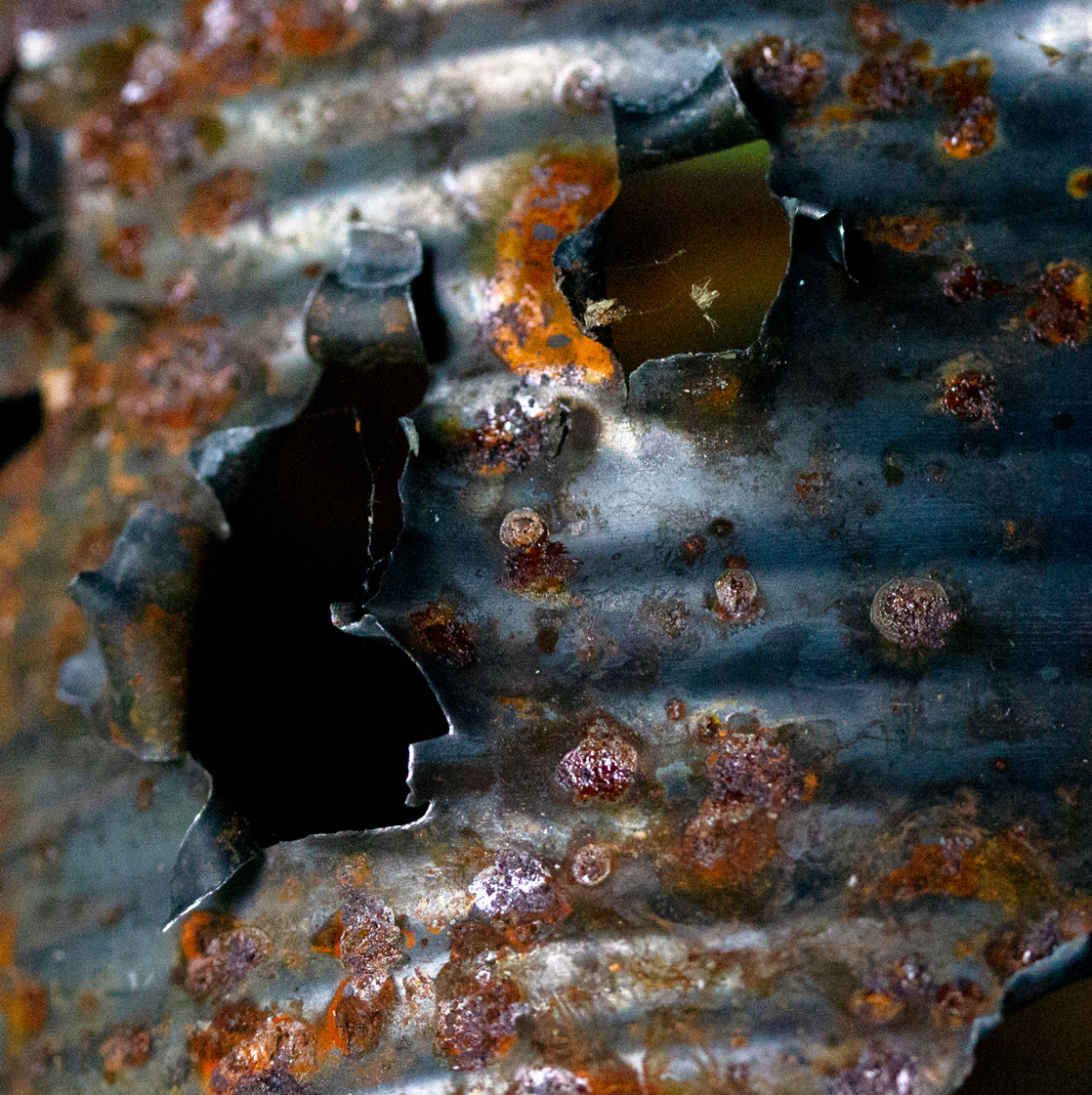 bullet holes