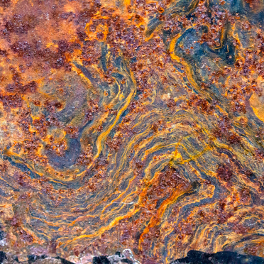 swirls of water