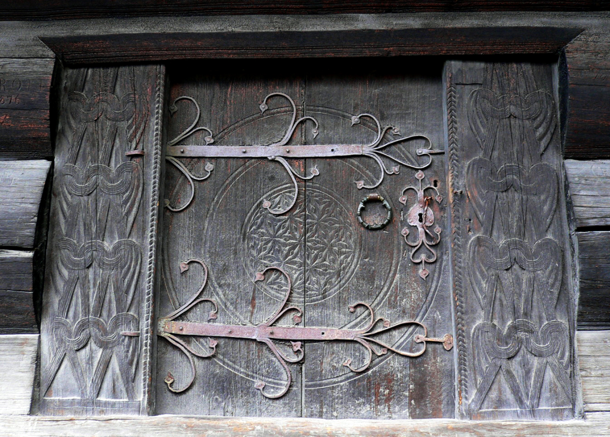 rather old door