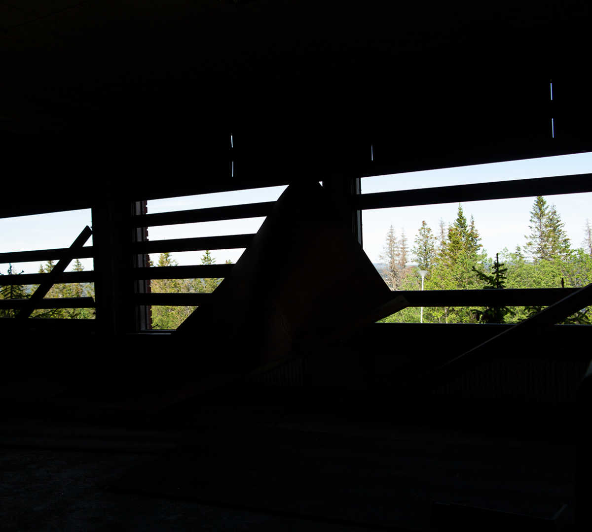 inside