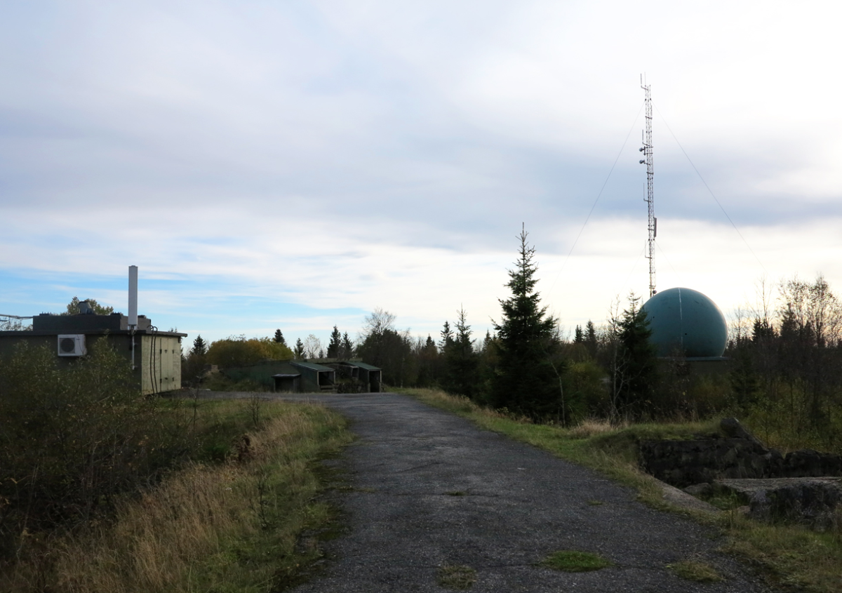 cold war radar station