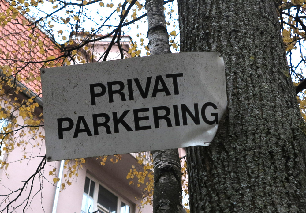 sign in tree