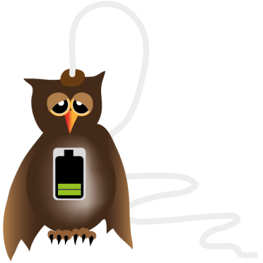 charging owl