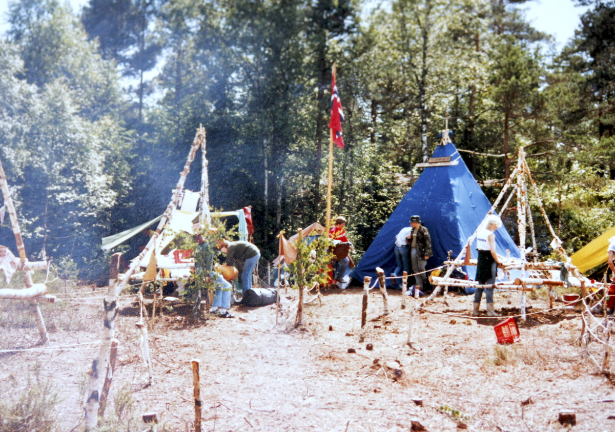 Troppsleir Risør 1984