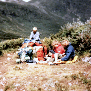 Vandreleir Jotunheimen 1988