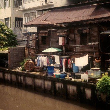 bankok canal life