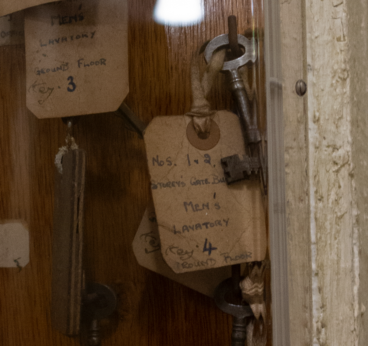 keys to the lavatory