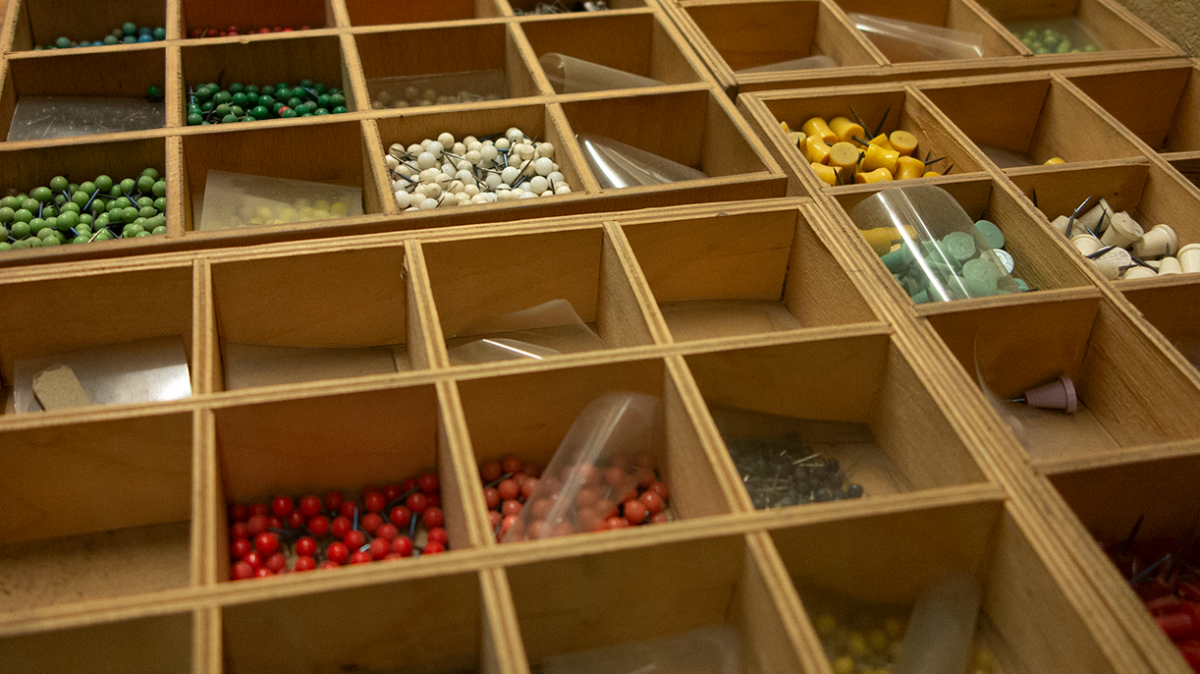 map pins
