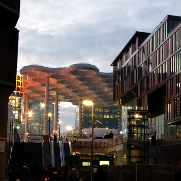 space ship / tokyo / district 9 / utrecht central station