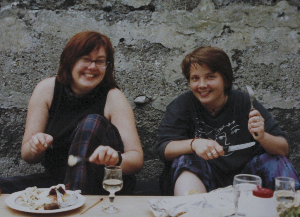 Turi & self in Little Beirut 