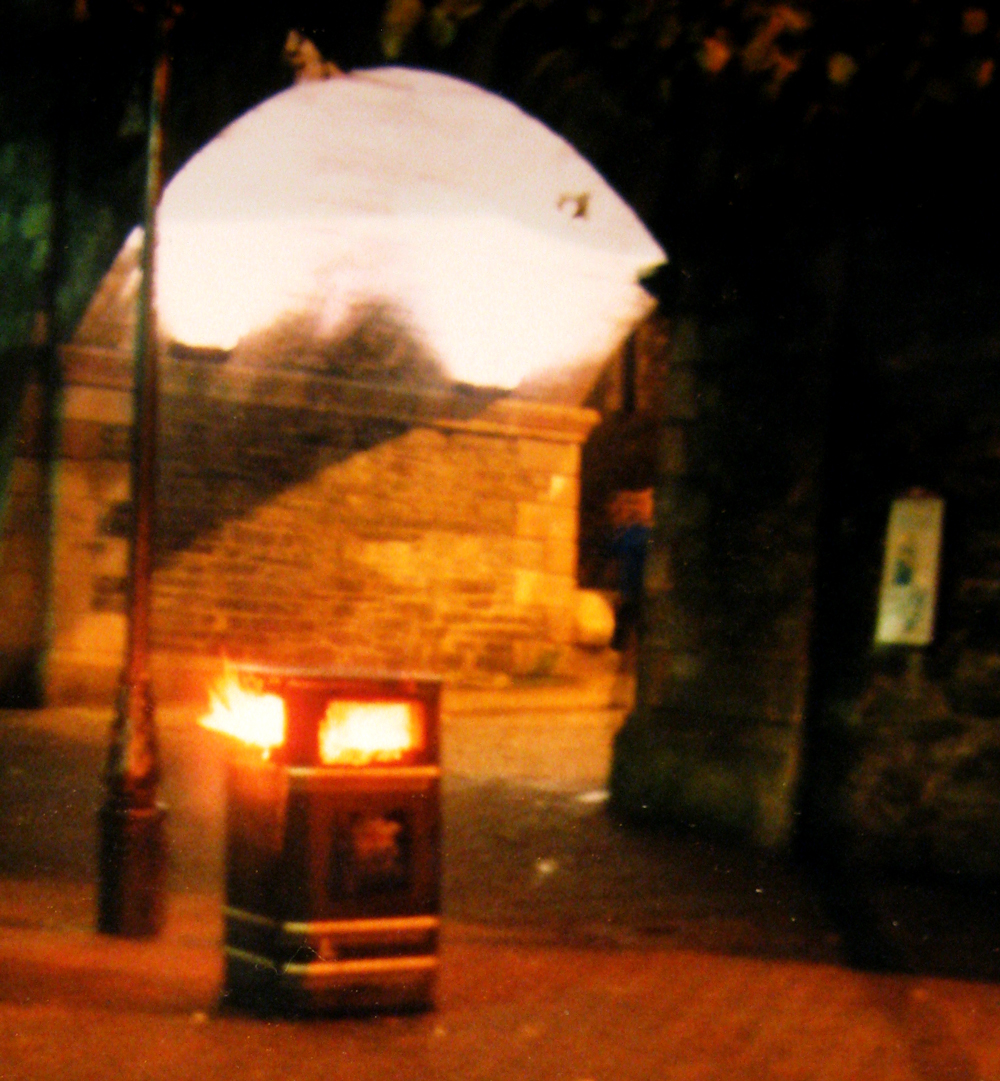 burning bin