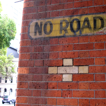 no road