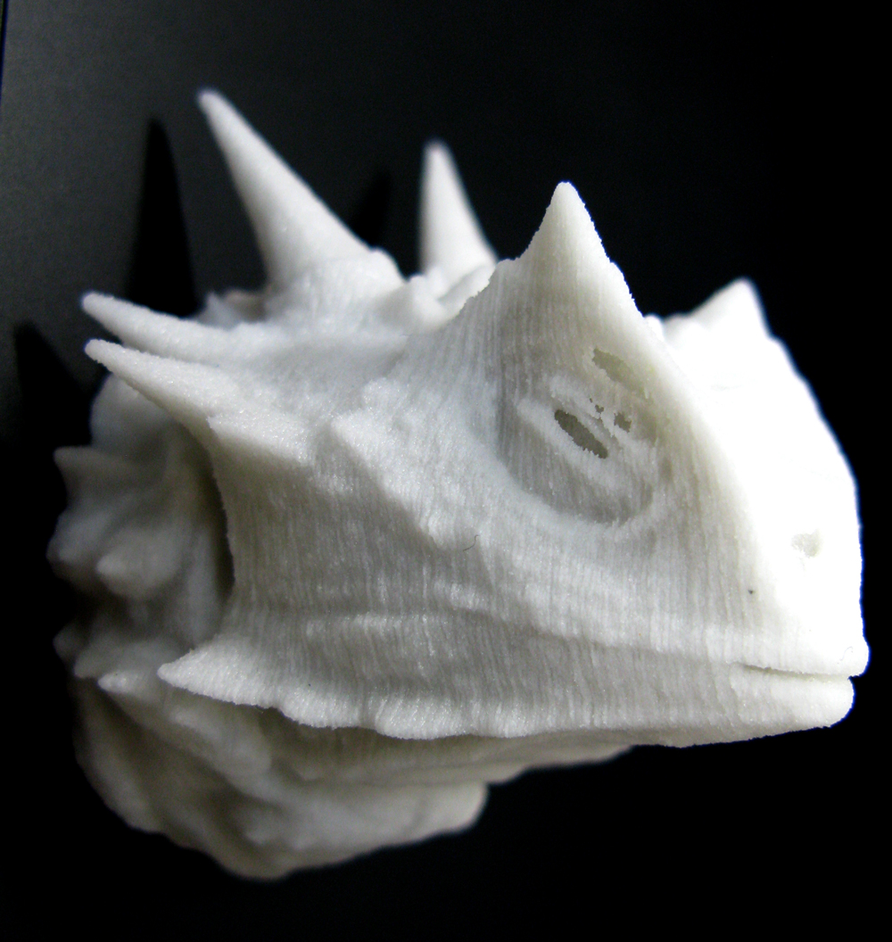 horned lizard print