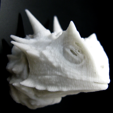 horned lizard print