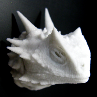 horned lizard print