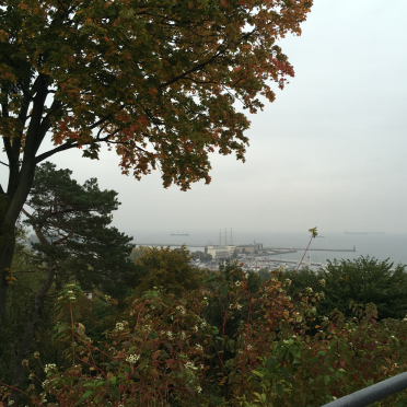 Gdynia in the rain