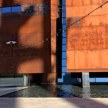 low sun; hard steel