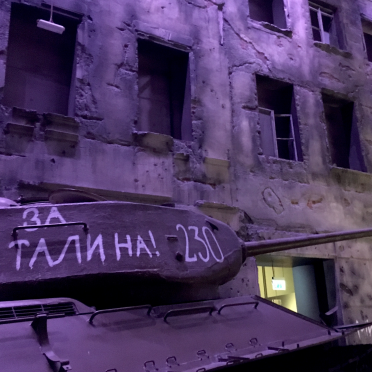 bombed