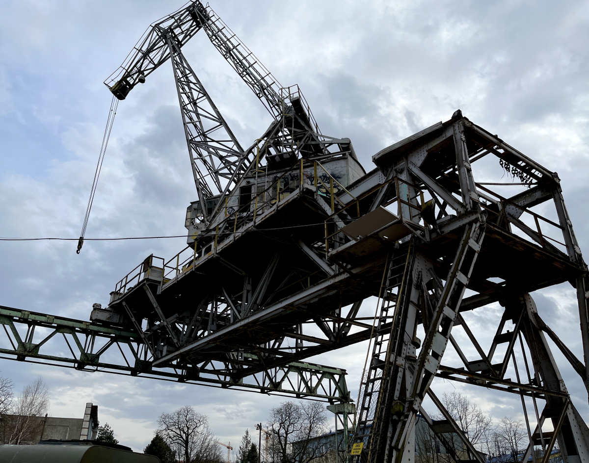 another crane