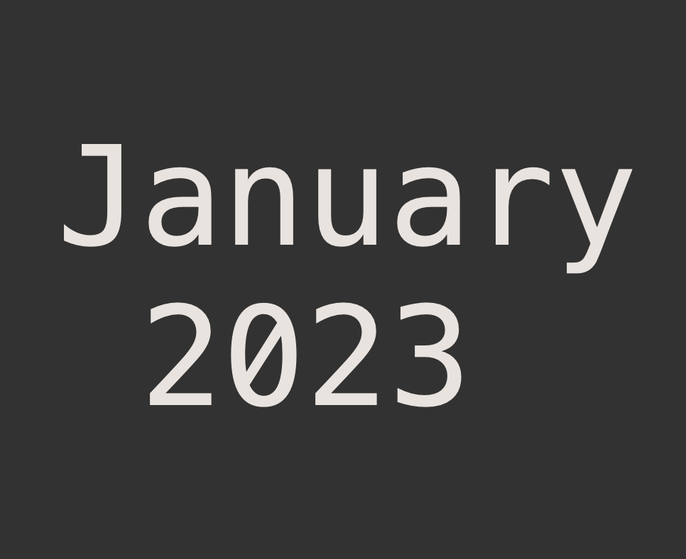 jan 2023