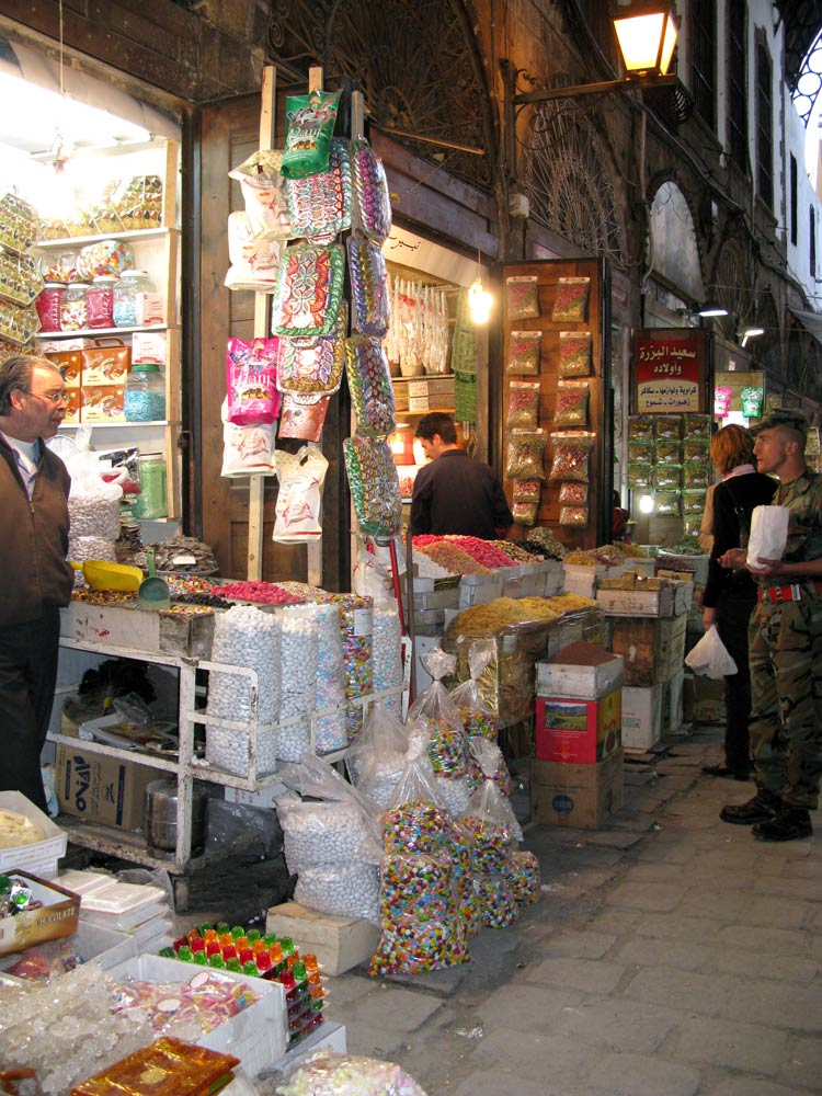 the souk, damascus