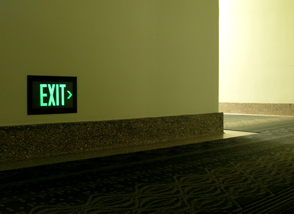 the hall