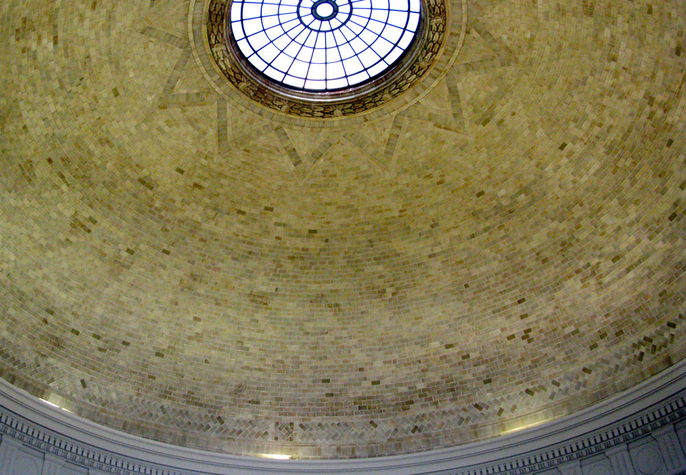inside the dome