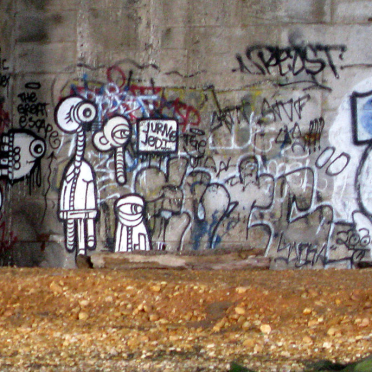 under the bridge