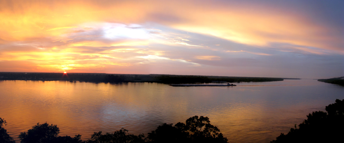mississippi sunset