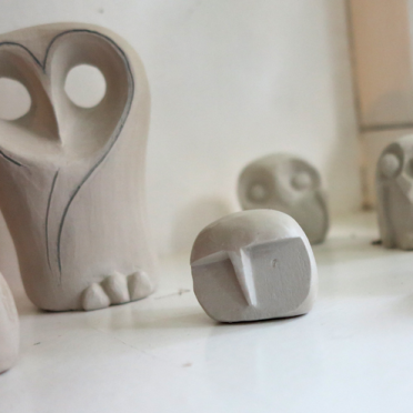 clay owls