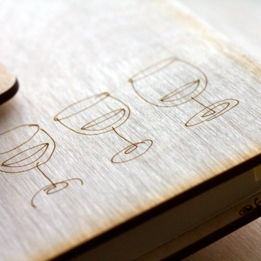wine logs