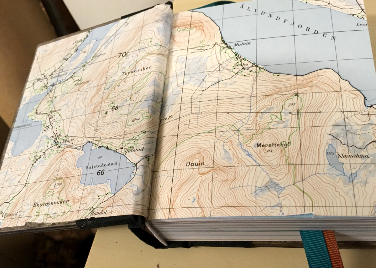 end paper map