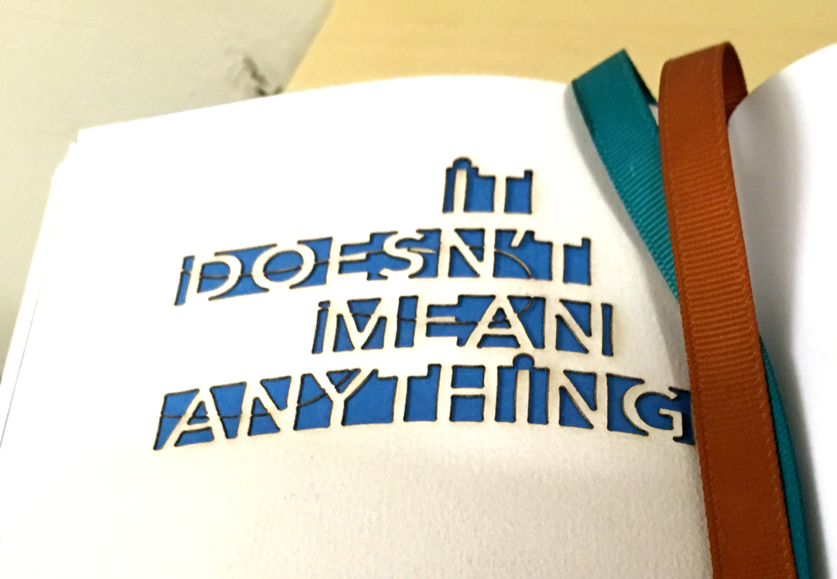 it doesn't mean anything