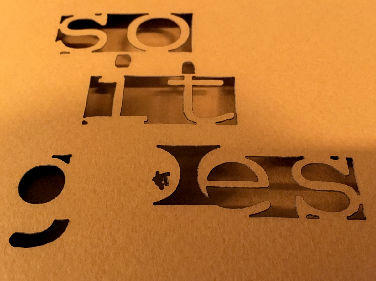 so it goes – when the laser goes wrong