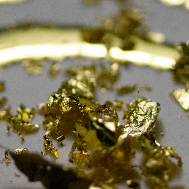 leaf gold - raised gilding