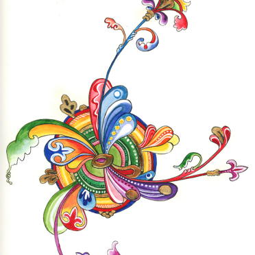 romanesque gilded doodle