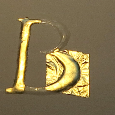 Gilding - laying on leaf gold