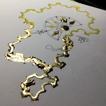 process – gold leaf