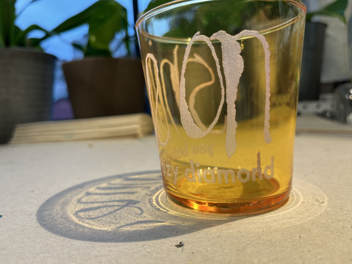 glass engraving