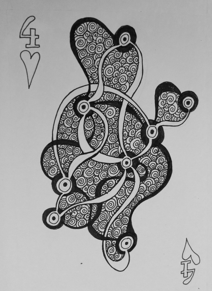 four of hearts