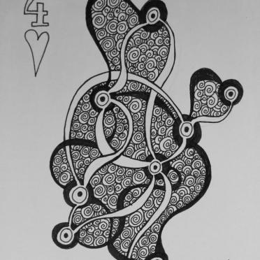 four of hearts