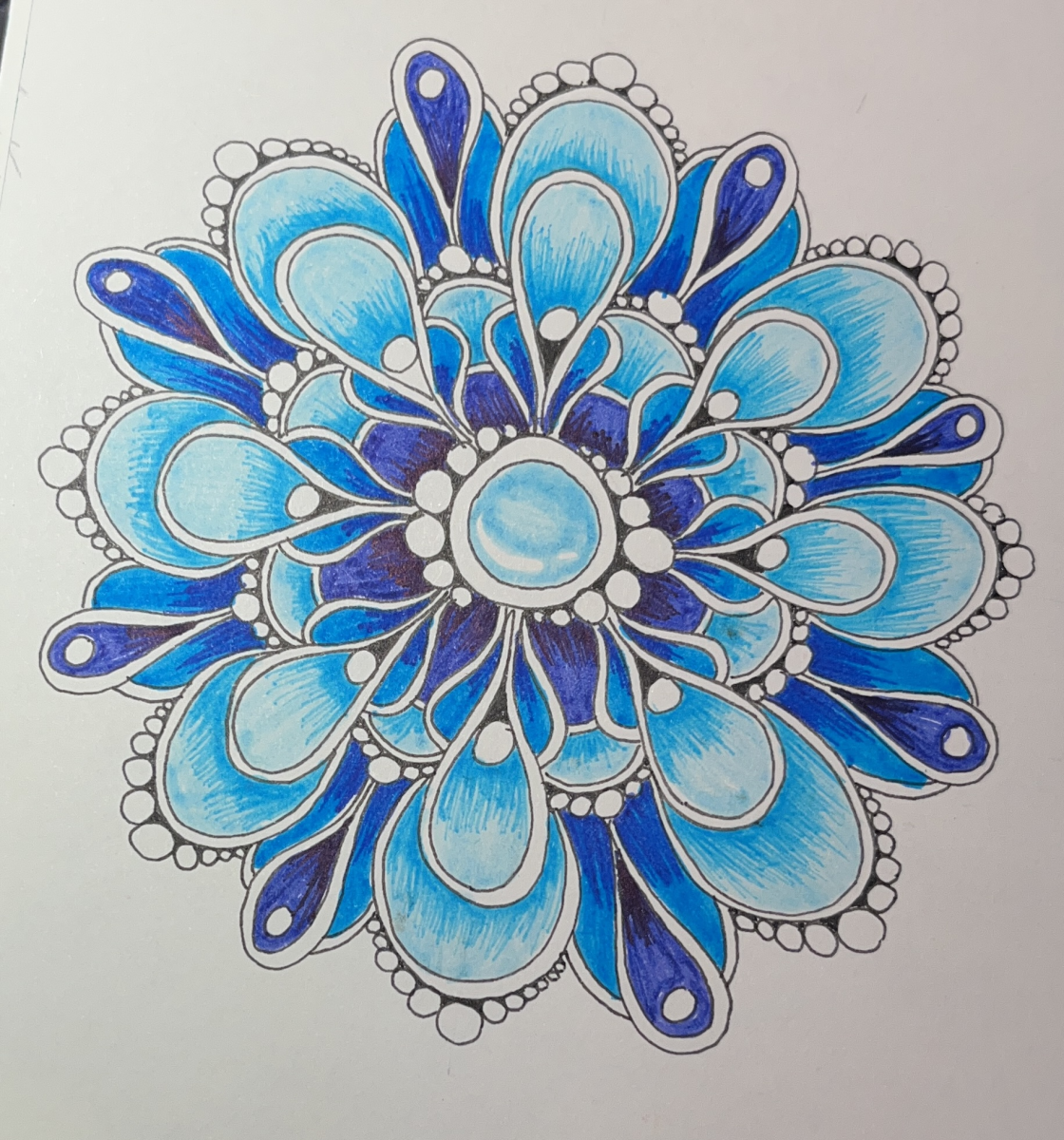 blue