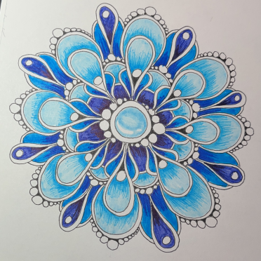 blue