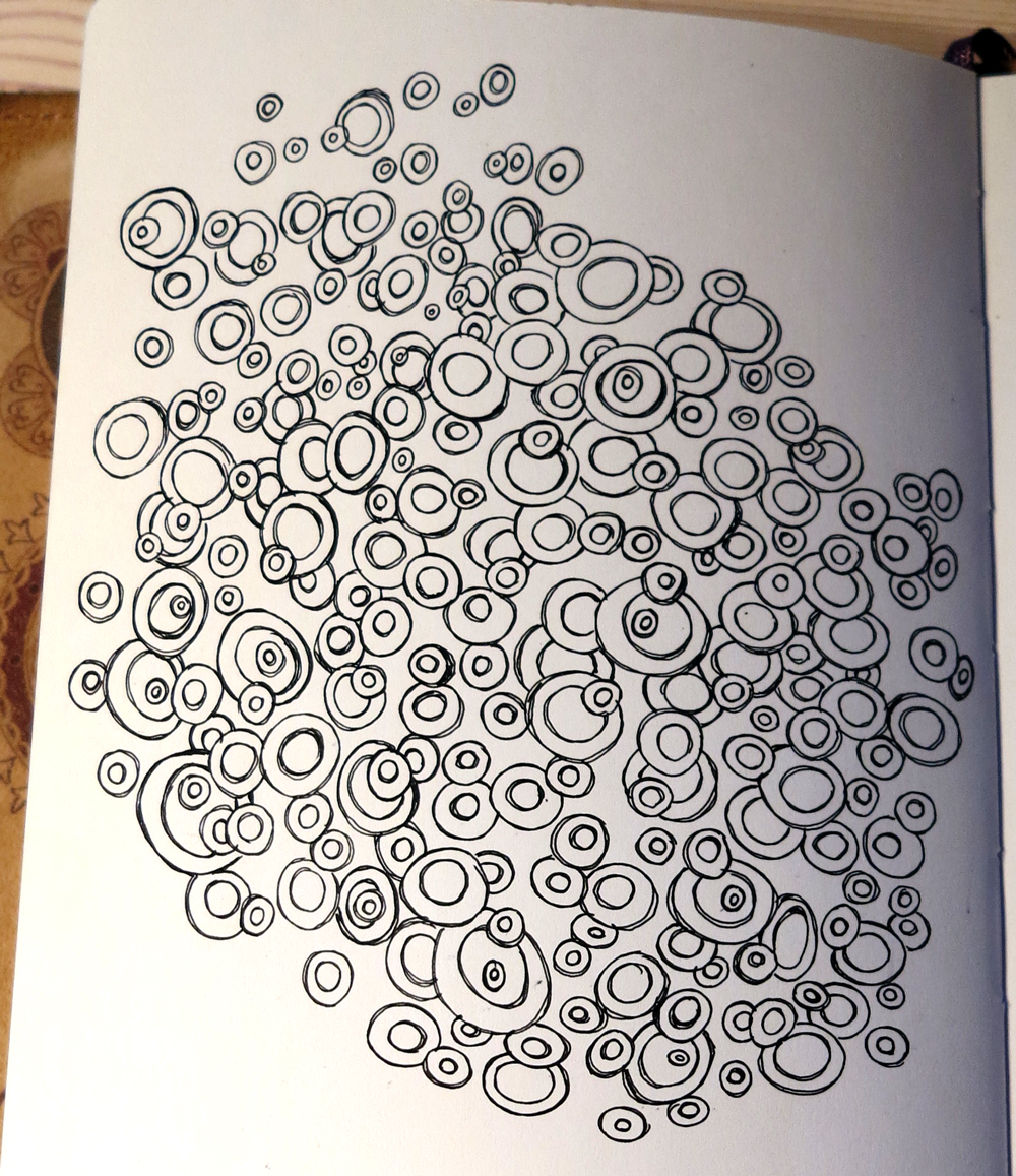 abstract scribbles