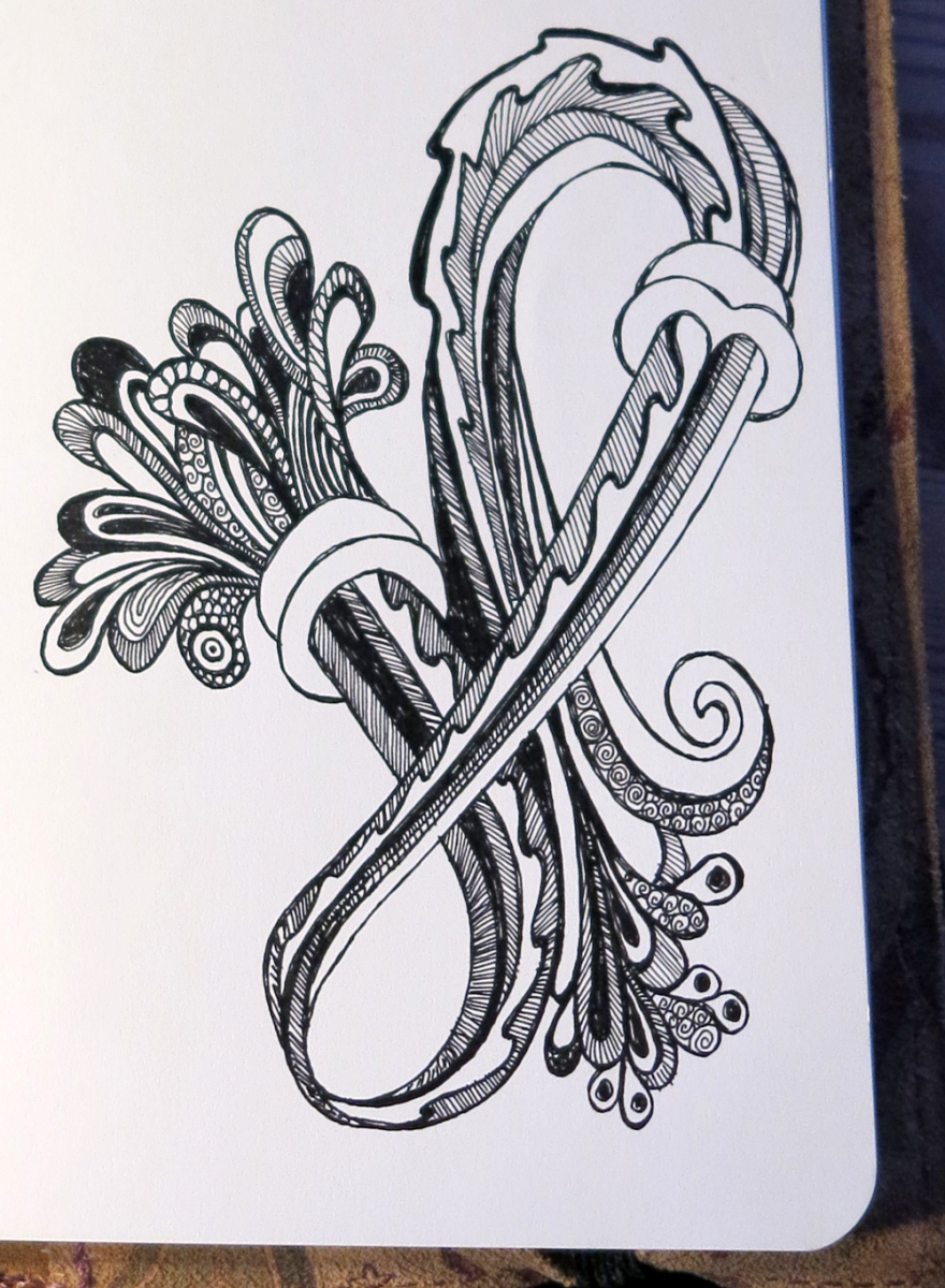 abstract scribbles