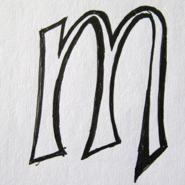 m